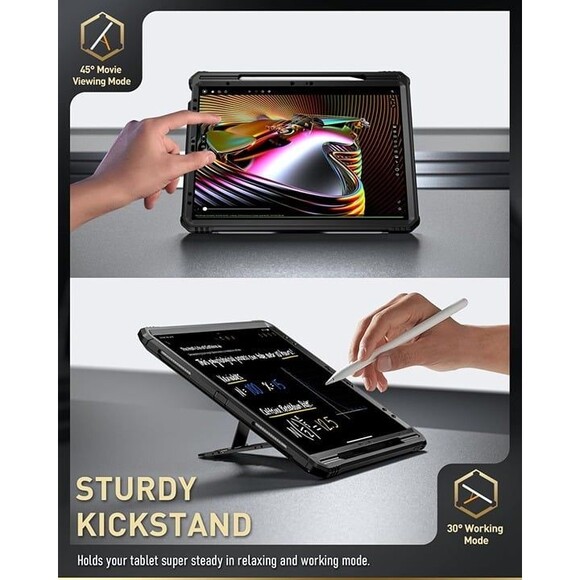 Poetic Revolution Case Designed for iPad Air 13 / iPad Pro 12.9 / iPad Pro 12.9 - Picture 3 of 9